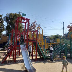 きりん、こあら組さんの秋